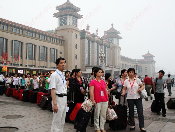 安徽工会家政服务团抵京